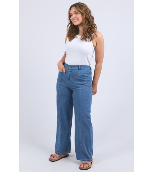 Fee front pocket jean