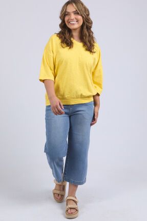 Mazie vee neck-tops-Gaby's