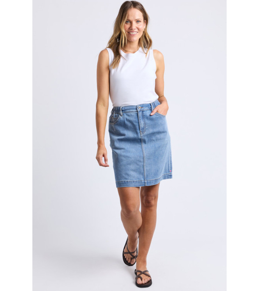 Birdie denim skirt