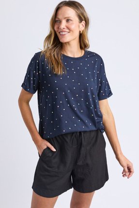 Festive spot tee-tops-Gaby's