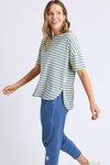 Lauren stripe tee