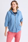 Beachy zip hoodie