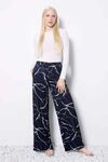 Marble vegan silk pant