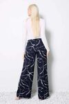 Marble vegan silk pant