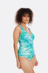 Surplice swimsuit