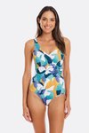 Cross over ring swimsuit