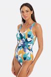 Cross over ring swimsuit