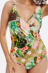Surplice swimsuit