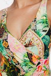 Surplice swimsuit