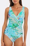 Surplice swimsuit