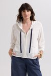 Linen hoodie