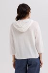 Linen hoodie