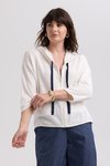 Linen hoodie