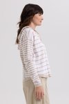 Multi stripe hoodie