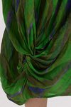 Painted linen dress
