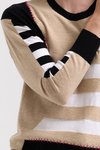 Handwork intarsia jumper