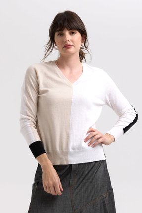 Split jumper-knitwear-Gaby's