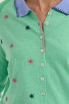 Blossoms handwork cardi