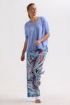 Pointelle shoulder top
