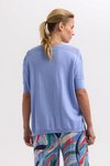 Pointelle shoulder top