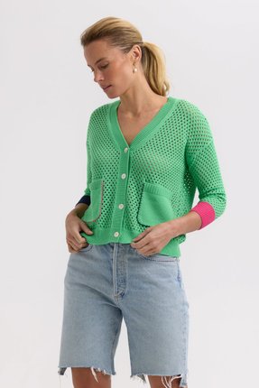 Holey cardi-knitwear-Gaby's