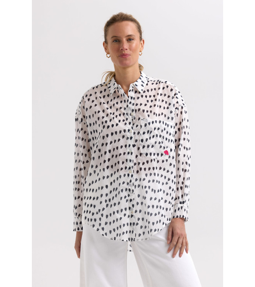 Cotton voile shirt