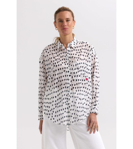 Cotton voile shirt