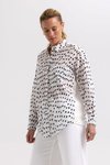 Cotton voile shirt