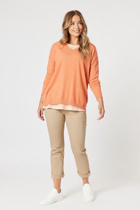 Isabella knit & cami-tops-Gaby's