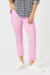 Embroidered patch jean