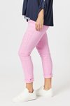 Embroidered patch jean