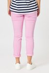 Embroidered patch jean