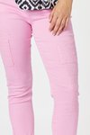 Embroidered patch jean