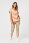 Addison stripe tee