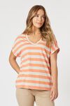 Addison stripe tee