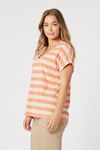 Addison stripe tee