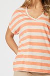 Addison stripe tee