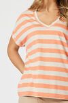 Addison stripe tee