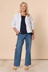 Danielle linen jacket