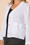 Danielle linen jacket