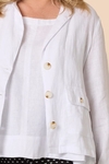 Danielle linen jacket