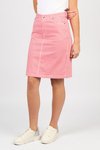 Printed skirt centre back vent