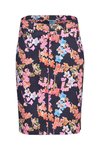 Printed skirt centre back vent