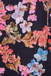 Printed skirt centre back vent