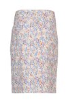 Denim skirt with back vent