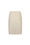 Poplin skirt with back vent