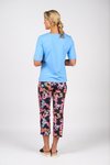 V neck top, cuff sleeve