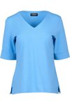 V neck top, cuff sleeve