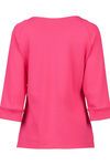 Boat neck 3/4 sleeve top