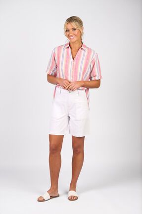 Above knee double pocket short-shorts-Gaby's
